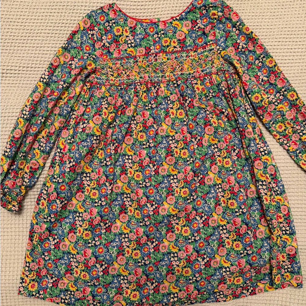 Mini Boden Colorful Floral Dress